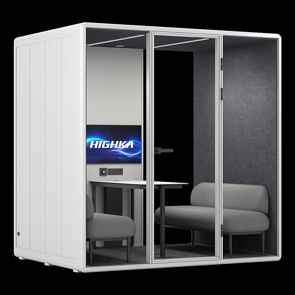 Slope Pod L, up to 4-person meeting pod