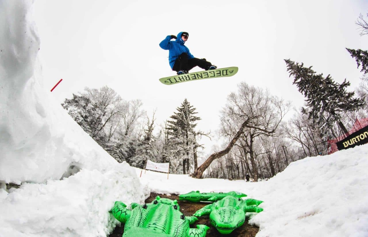 Slash and Berm Banked Slalom at Killington Resort